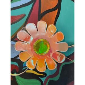 Sugar Thrillz Sunflower Holographic Mini Adjustable Backpack Purse